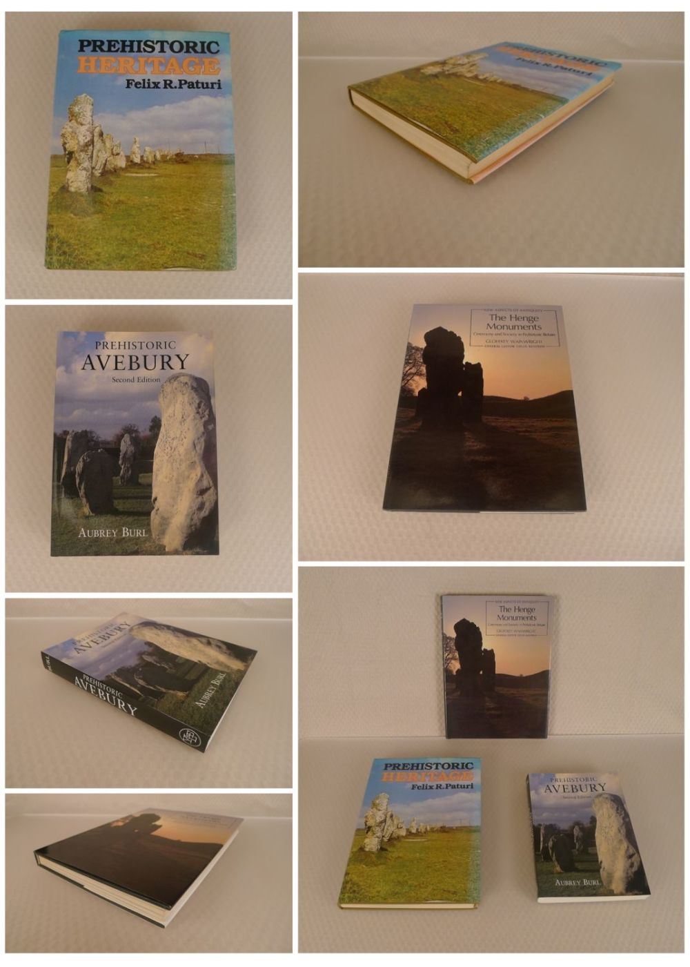 Lot 720: 3 x Prehistoric history books comprising The Henge...