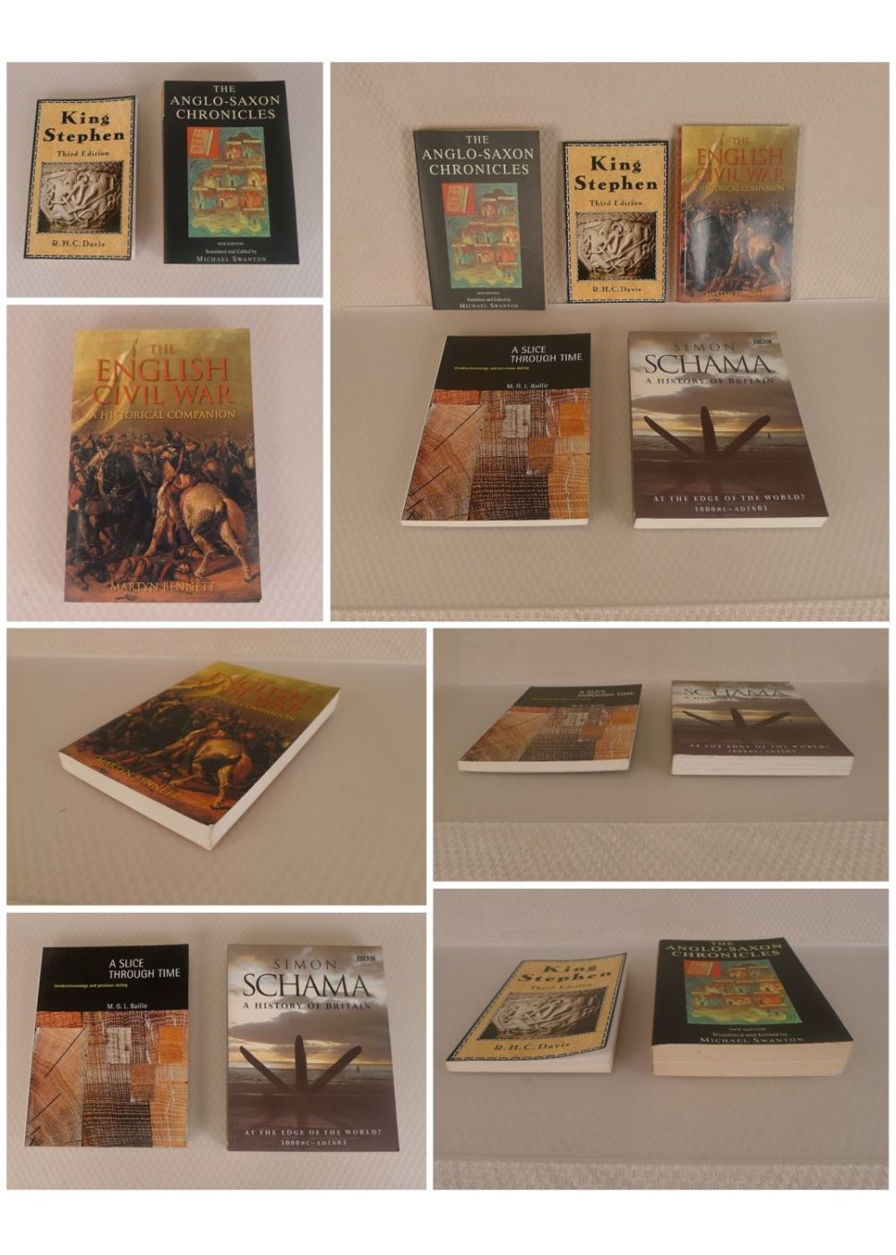 Lot 730: 5 x interesting history books (all are soft...