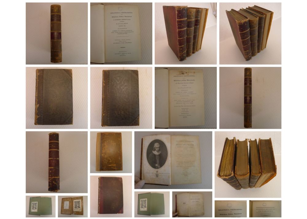 Lot 744: Volumes 1, 2, 3 and 6 of Bibliotheca...