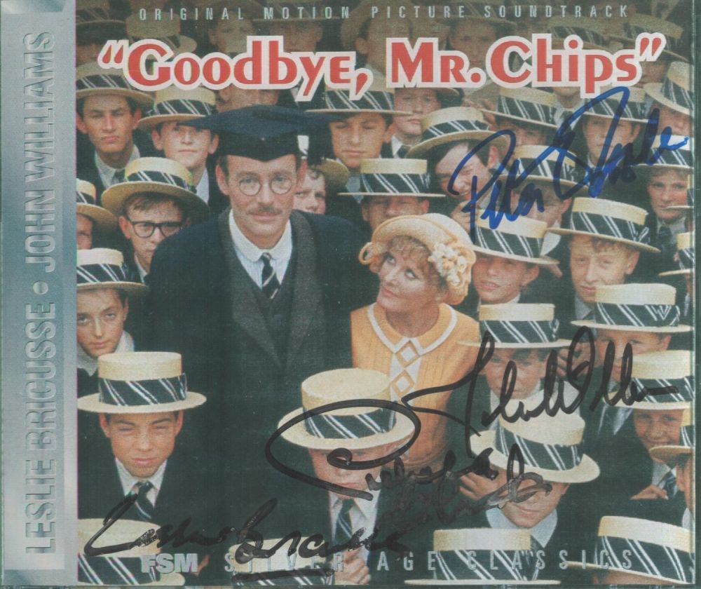 Lot 153: Goodbye, Mr. Chips Signed Photo By Peter O'Toole...