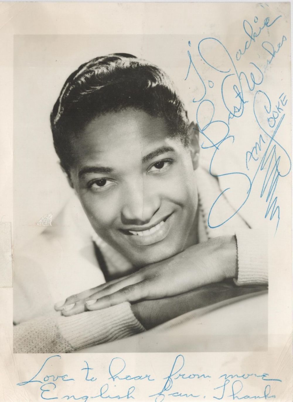 Lot 161: Sam Cooke (1931-1964) King Of Soul Singer Signed...
