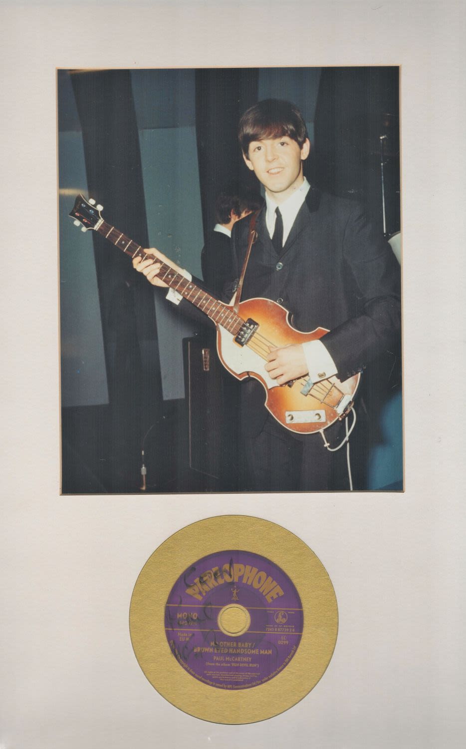 Lot 163: Paul Mccartney Beatles Singer Signed 'No Other Baby'...