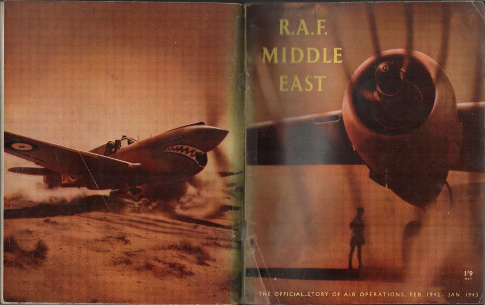 Lot 208: RAF Middle East Official Story of Air Operations in the Middle East, from February 1942 to January