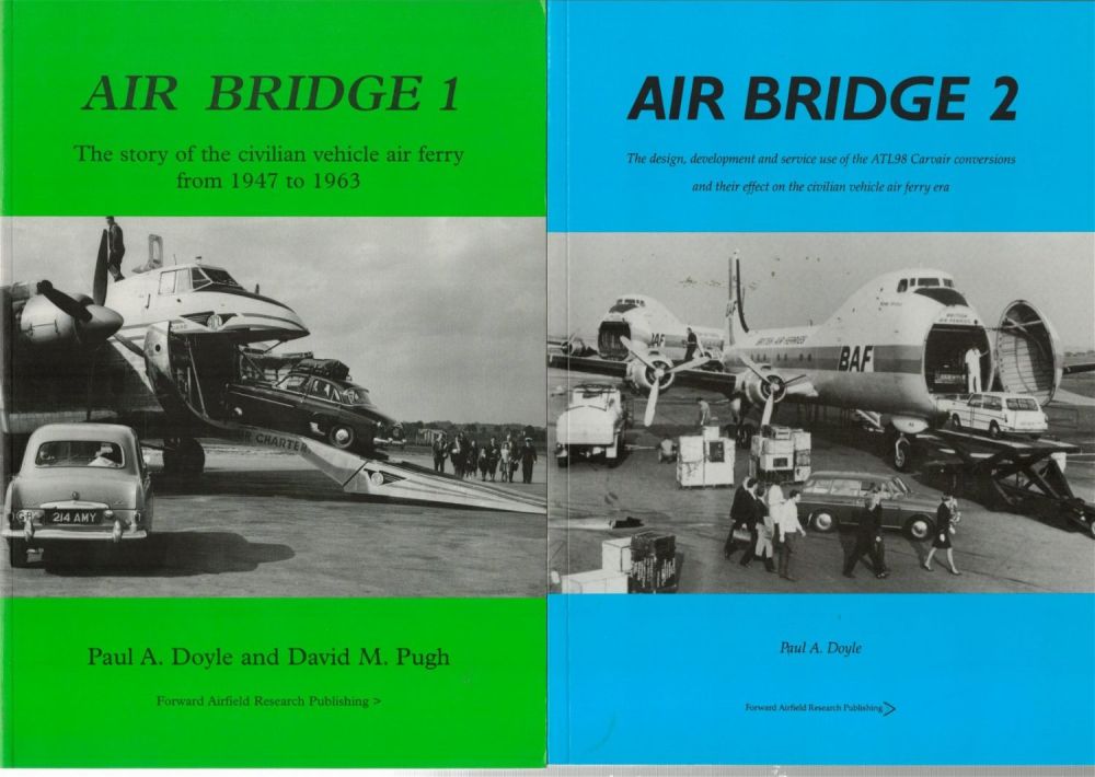 Lot 226: 2 Books. Air Bridge 1 and Air Bridge 2 Paperback Books by Paul A Doyle and David M Pugh. Good