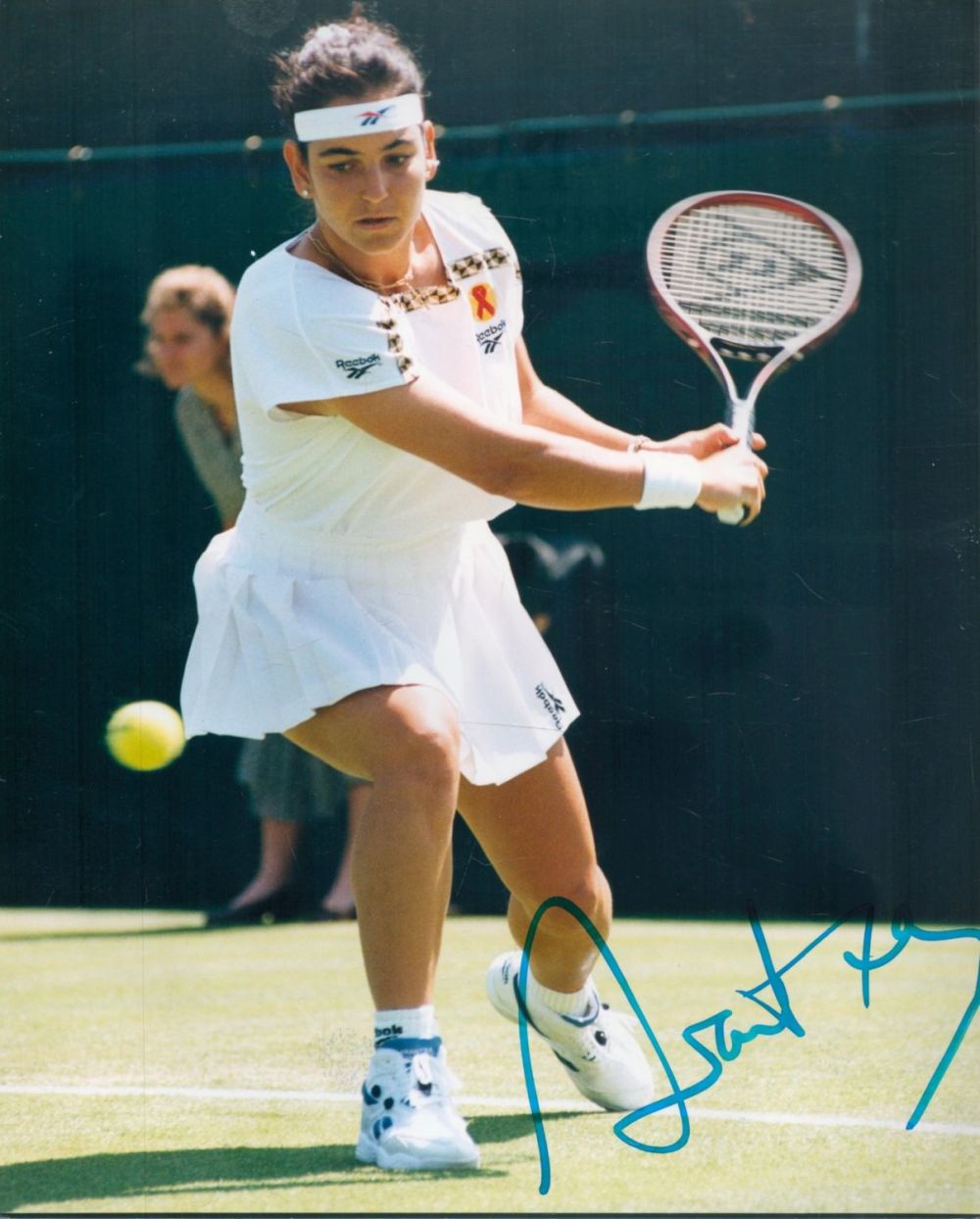 Lot 571: Arantxa Sanchez Vicario Signed 1996 Tennis 8x10 Press...