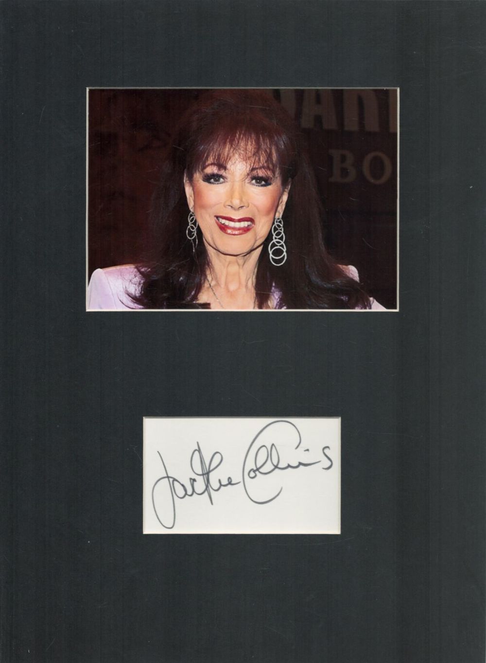 Lot 588: Jude Law Actor Signed Card With 10x12 Mounted...