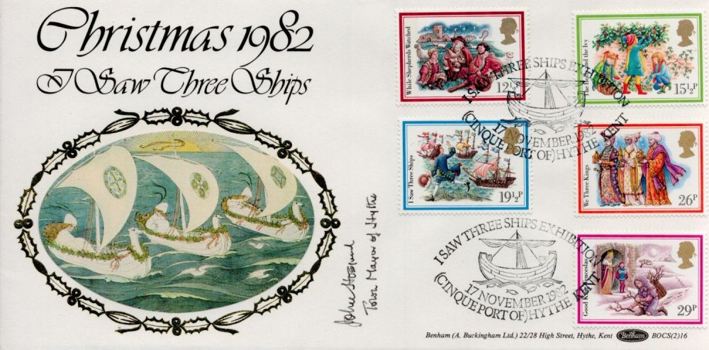 Lot 668: John Stoswood Town Mayor of Hythe Kent signed...
