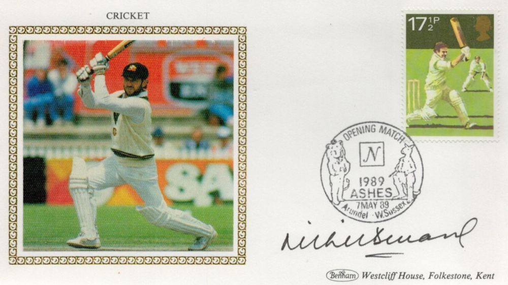 Lot 684: Micky Stewart signed FDC. Cricket. Single 7th May...
