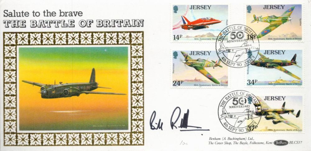 Lot 704: WW2 RAF. Group Captain Bill Randle Signed Salute...