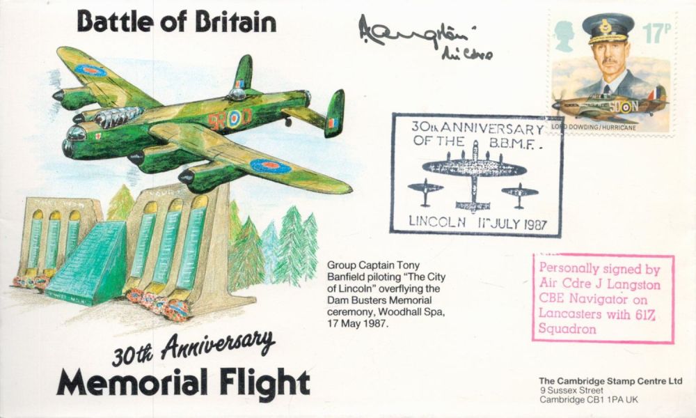 Lot 722: WW2 RAF. Air Commodore John Langston CBE of...