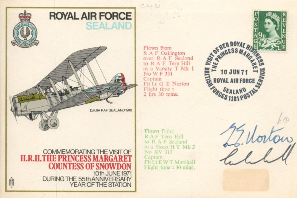 Lot 723: RAF. Flt Lt G. R Norton and Flt...