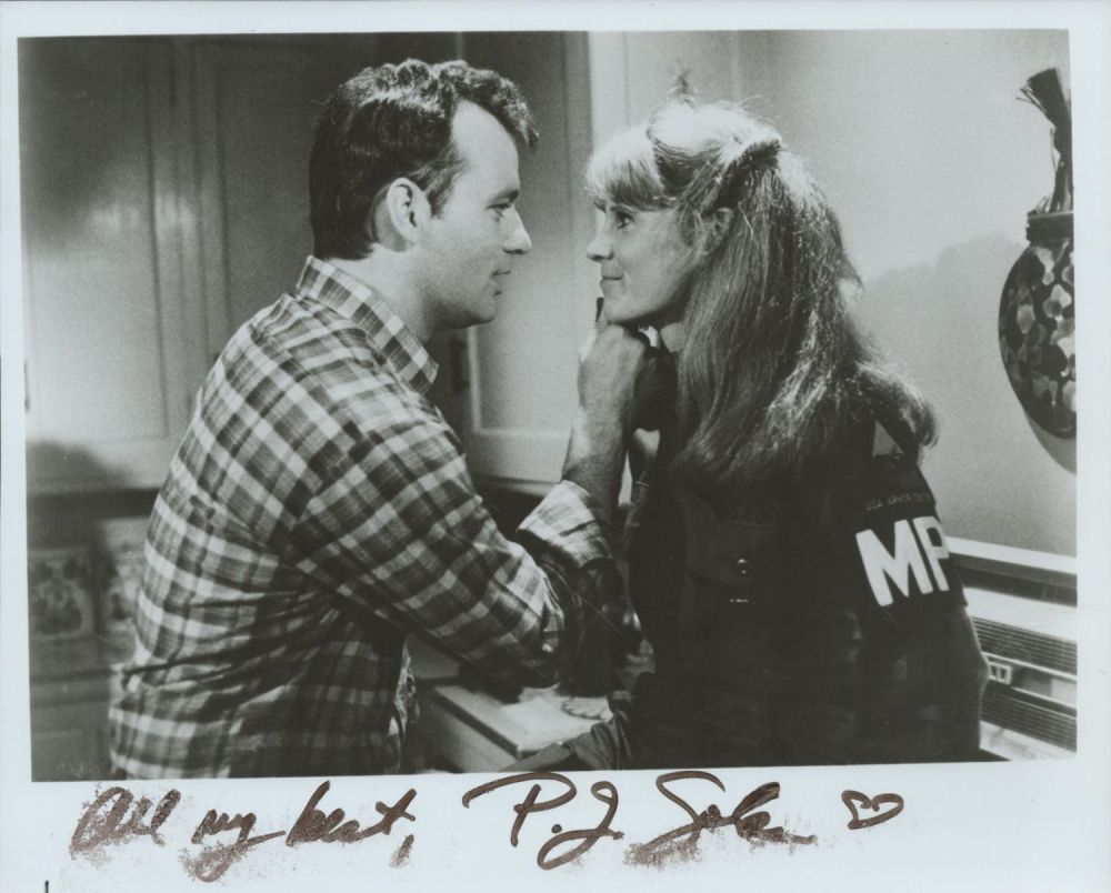 Lot 219: P. J. Soles signed 10x8 inch black and white photograph. Signed in black marker pen, this