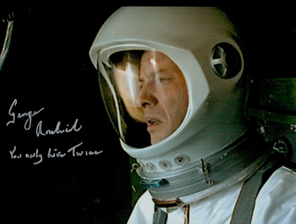 Lot 242: George Roubicek signed 10x8 colour You Only Live Twice photo. Good Condition. All autographs are