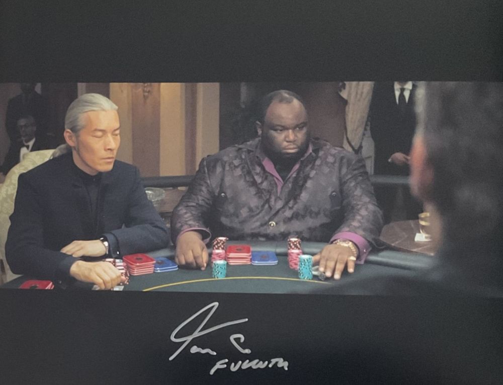 Lot 245: Tom So signed James Bond Casino Royale 10x8 colour photo. Good Condition. All autographs are genuine
