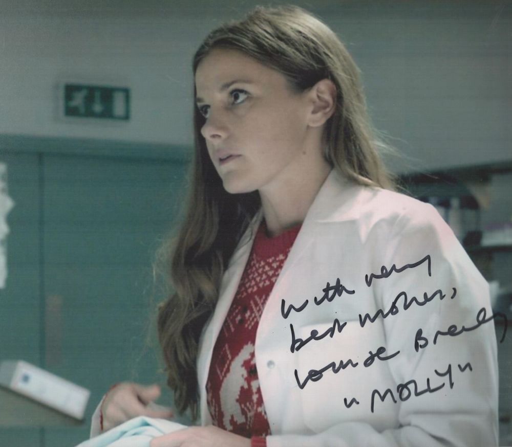 Lot 348: Louise Brealey signed 10x8 colour photo. Good Condition. All autographs are genuine hand signed