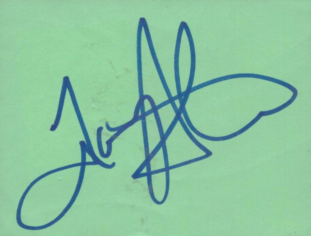 Lot 371: Tennis Tracy Austin signed 4x3 album page. Good Condition. All autographs are genuine hand signed