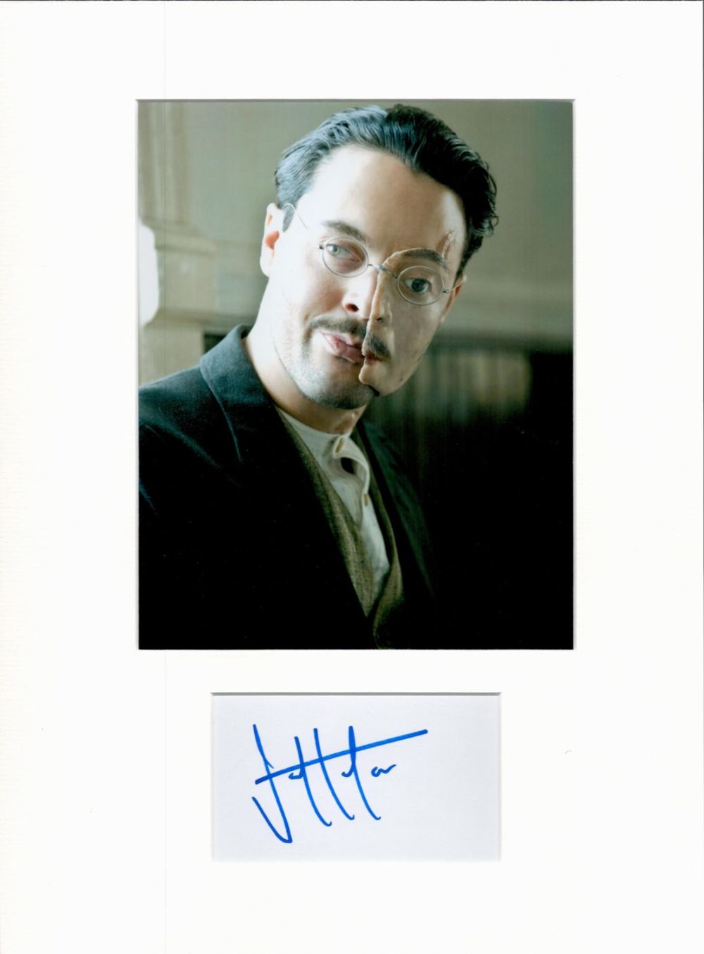 Lot 381: Jack Huston 16x12 overall Boardwalk Empire mounted signature piece. Good Condition. All autographs
