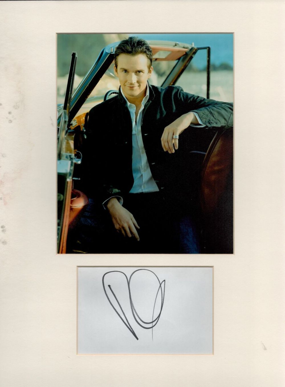 Lot 387: Russell Watson 16x12 Mounted Signature Piece. Good Condition. All autographs are genuine hand signed