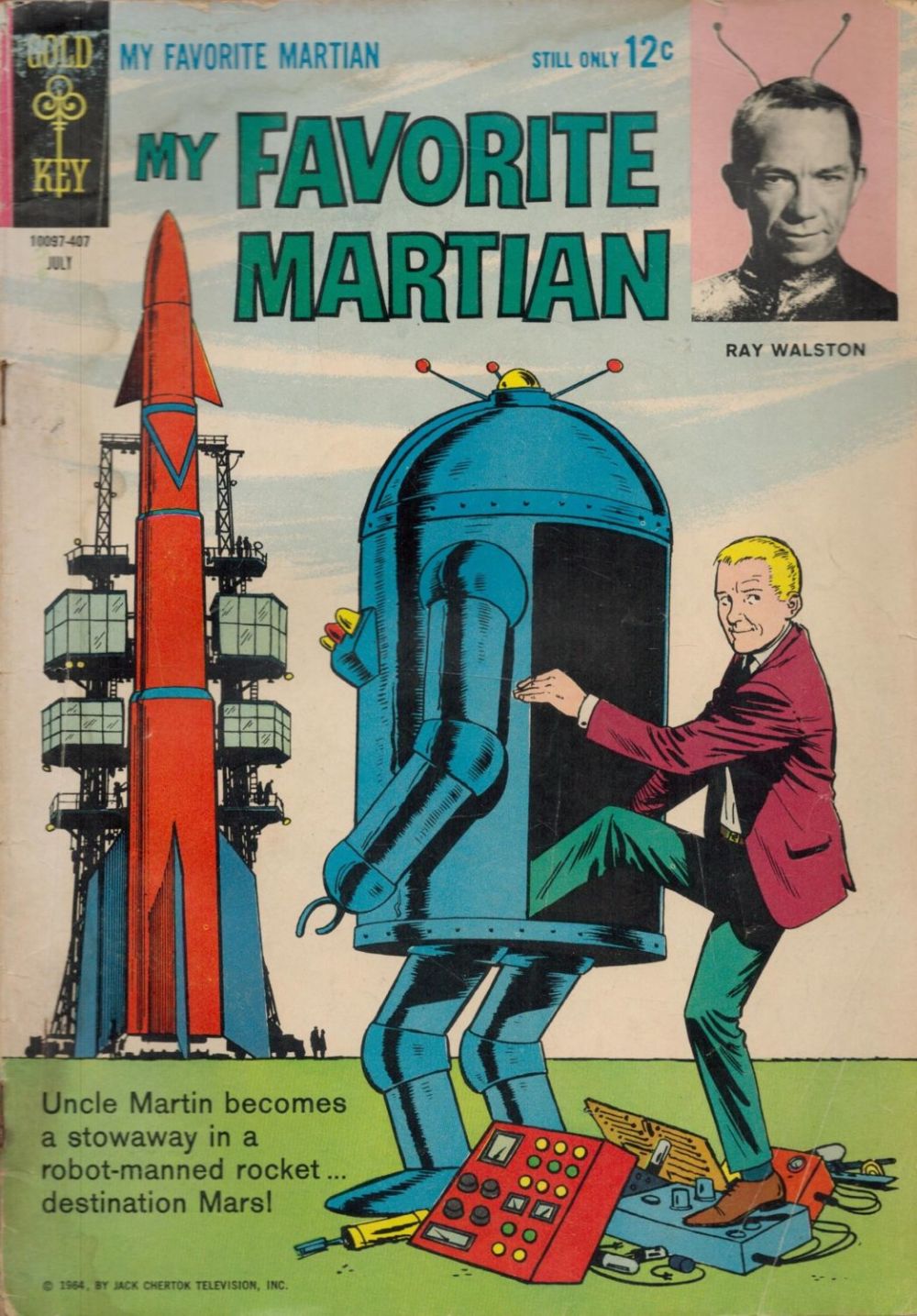 Lot 132: My Favourite Martian by Jack Chartok Television Inc...