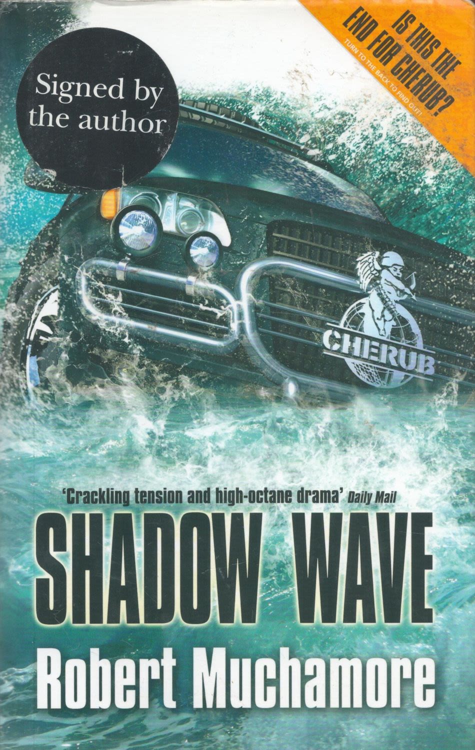 Lot 400: Robert Muchamore Signed Book Shadow Wave Hardback Book...