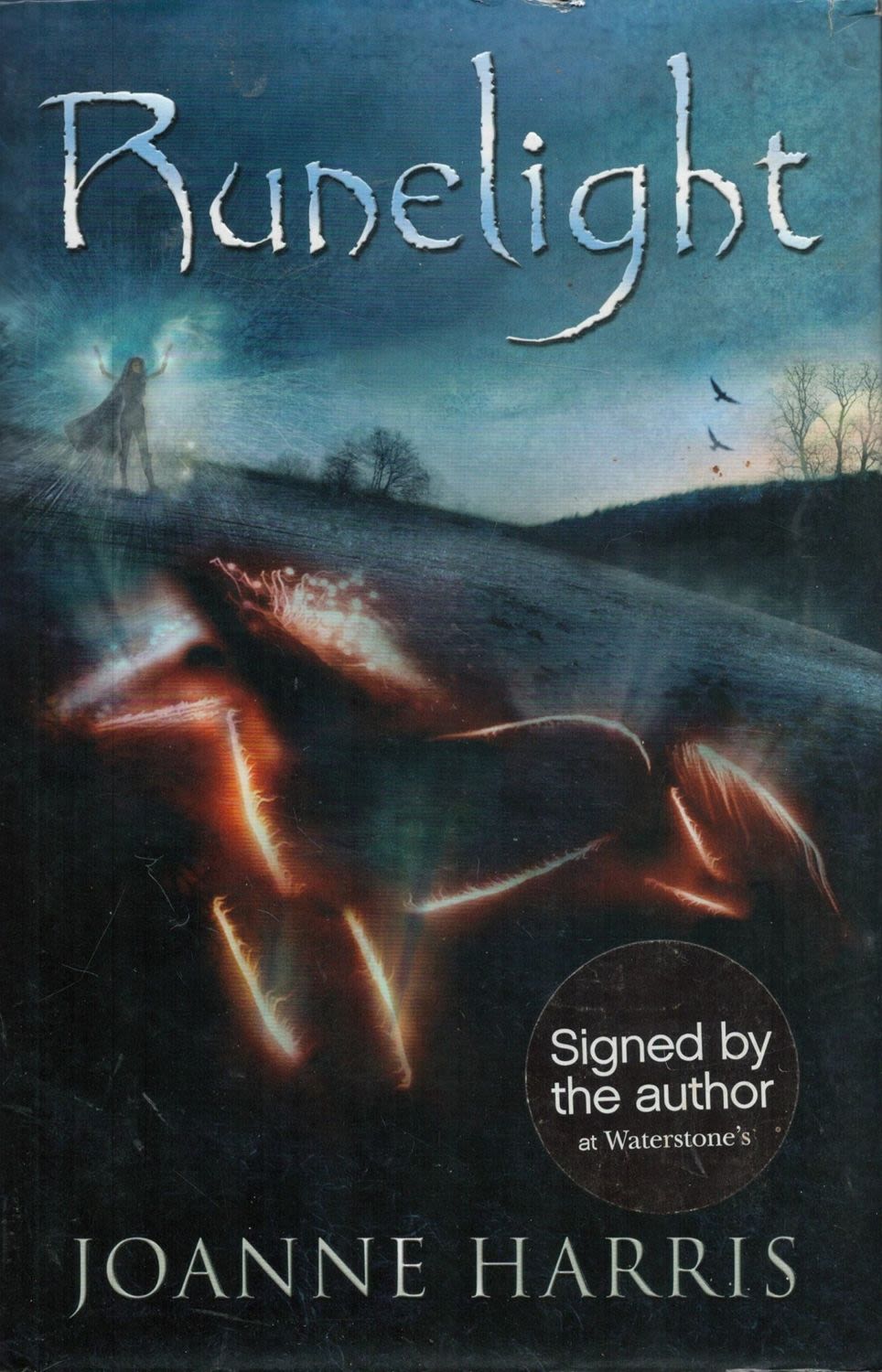 Lot 405: Joanne Harris Signed Book Runelight Hardback Book 2011...