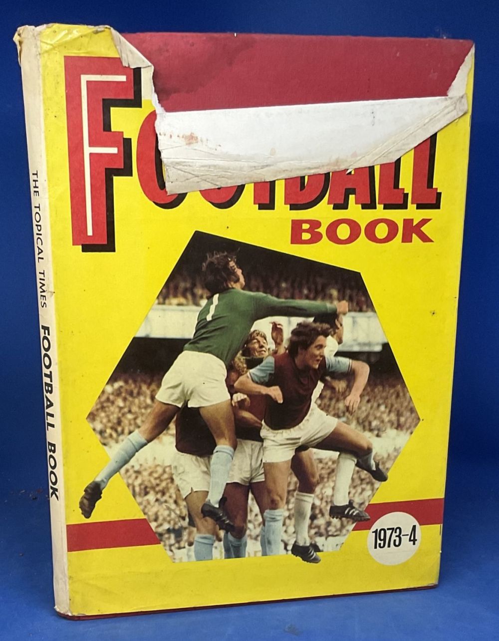 Lot 434: The Topical Times Football Book Dated 19731974 124...