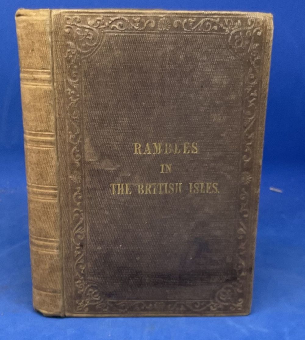 Lot 438: Rambles In The British Isles. 259 Page Hardback...