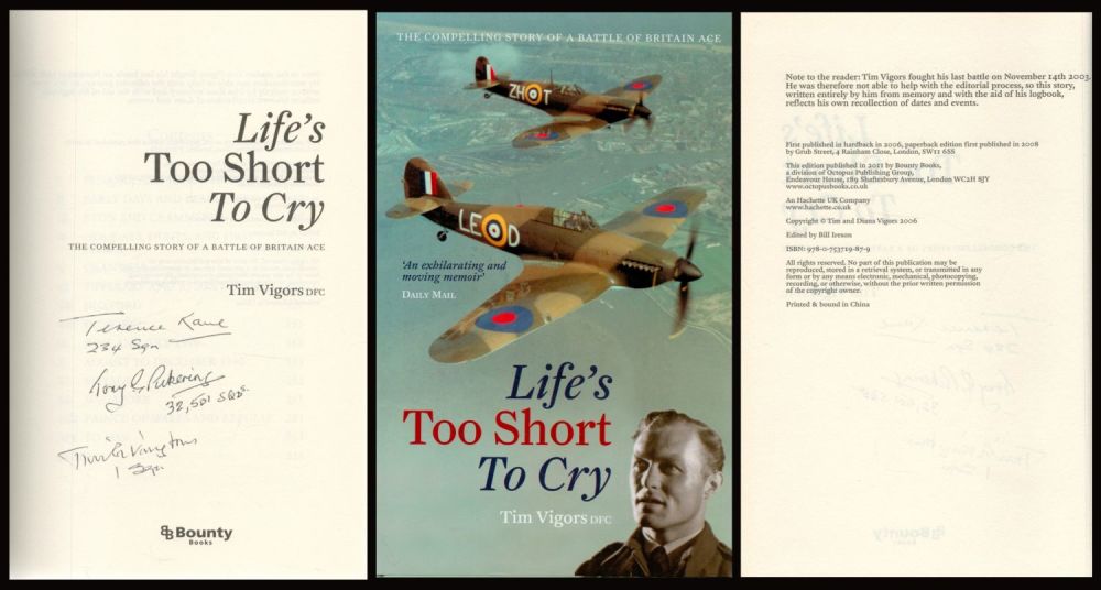 Lot 473: WWII Multi Signed Book Life's Too Short To...