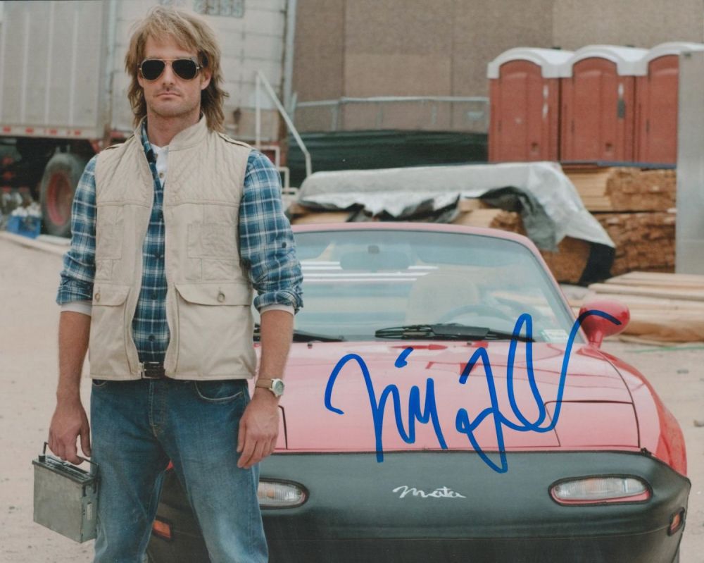 Lot 482: Will Forte Signed Colour Photo. Approx. 10x8 INCHES....