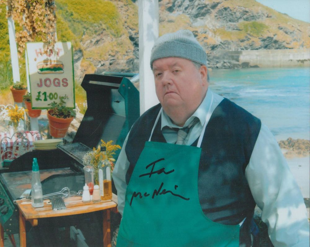 Lot 493: Ian McNiece Signed Colour Photo. Approx. 10x8 INCHES....