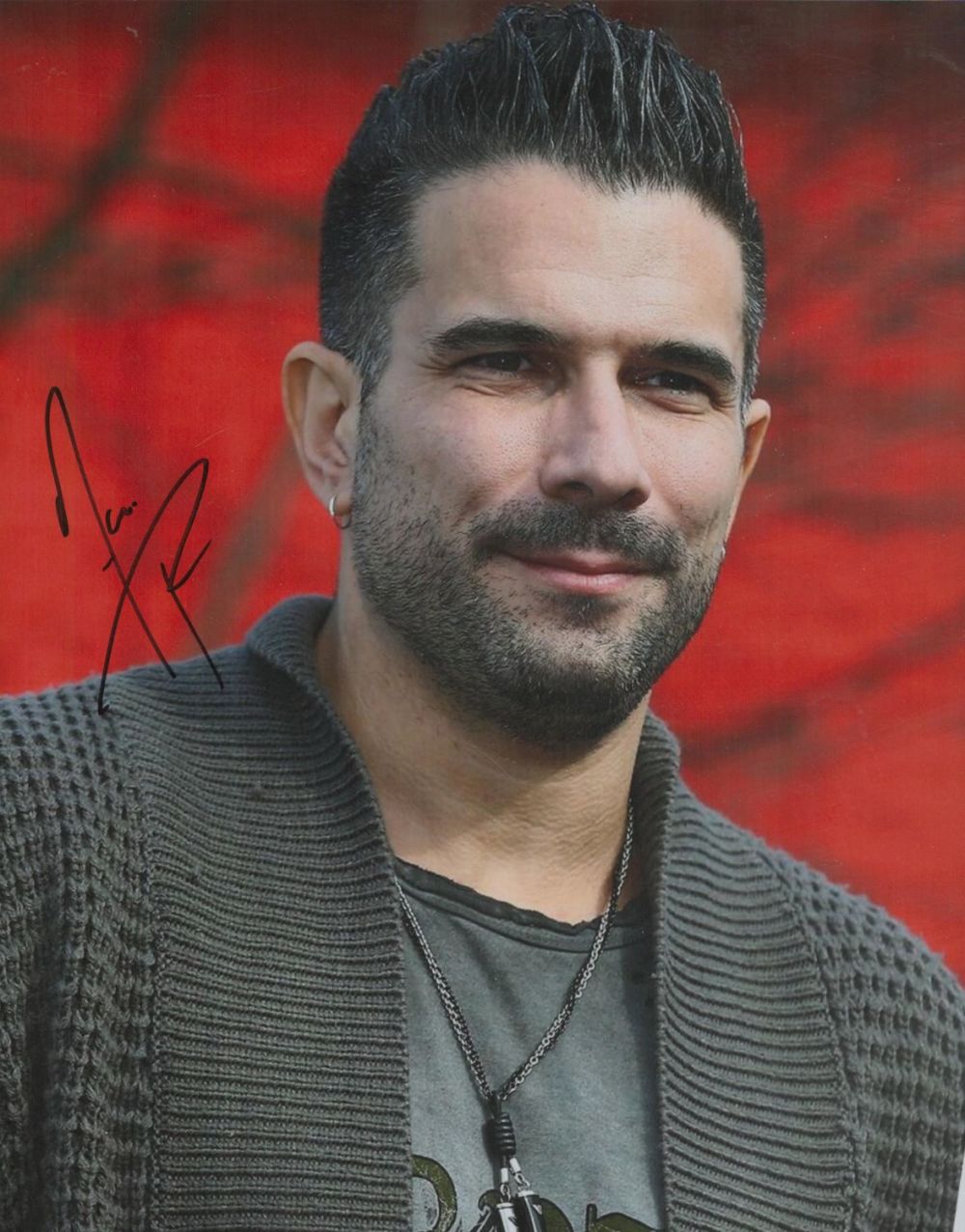 Lot 494: Marc Terenzi Signed Colour Photo. Approx. 10x8 INCHES....