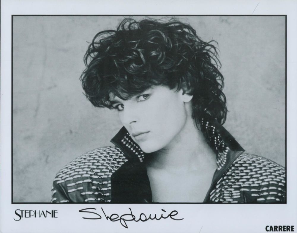 Lot 557: Stephanie Von Manaco Signed Black & White Photo....