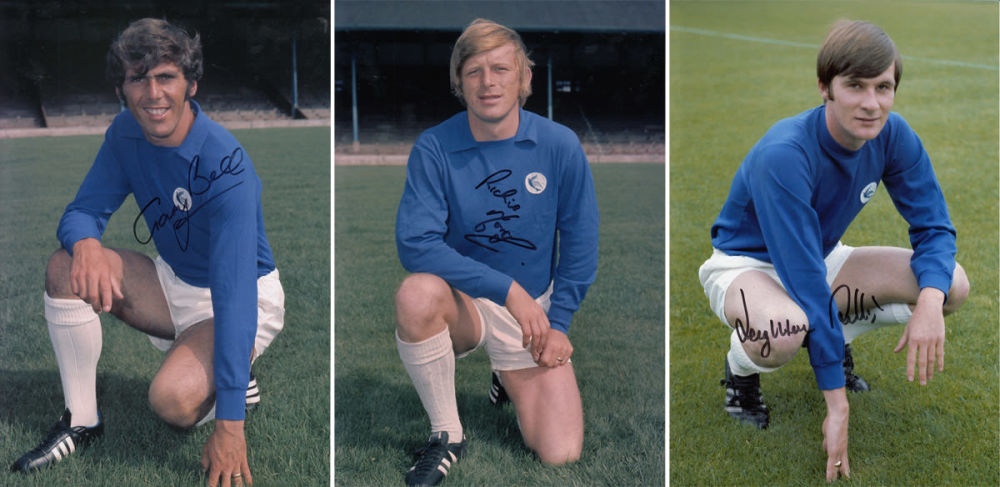 Lot 638: Football Autographed Cardiff City 1970 A Superb Collection...