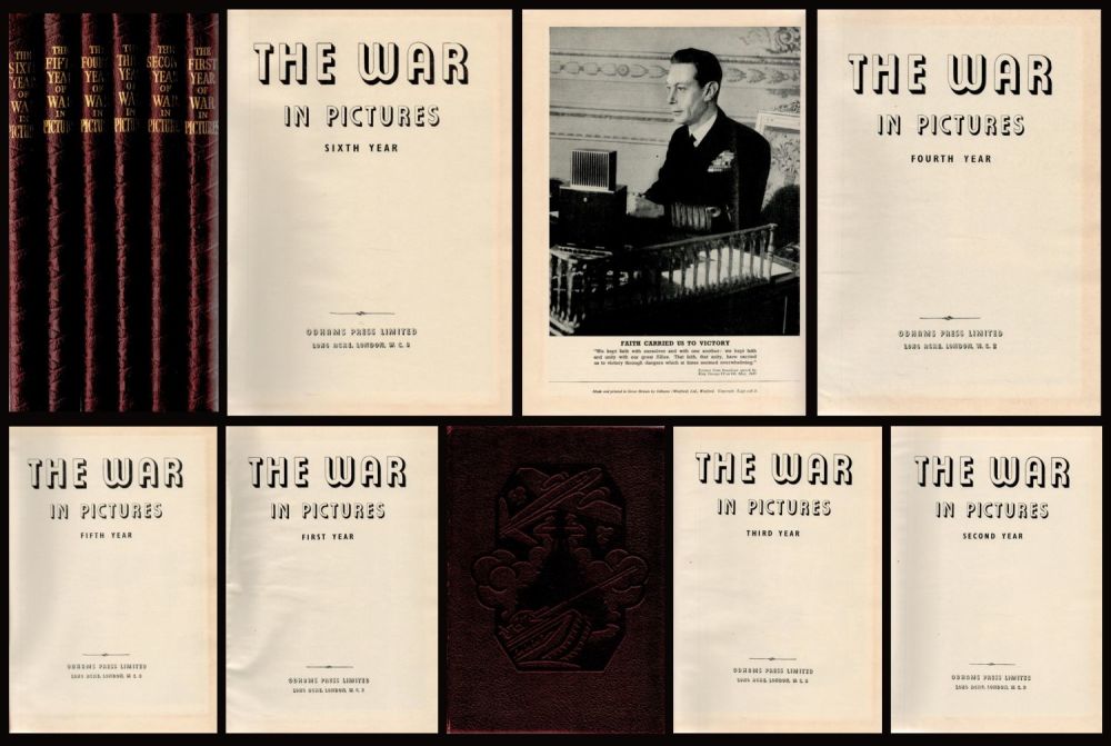 Lot 650: The War in Pictures Six Volumes date &...
