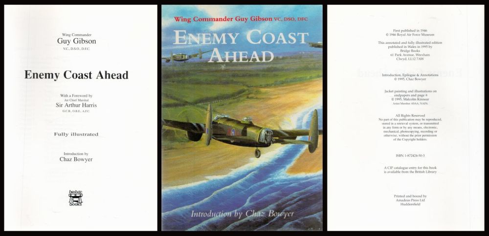 Lot 654: Enemy Coast Ahead by Wing Commander Guy Gibson...