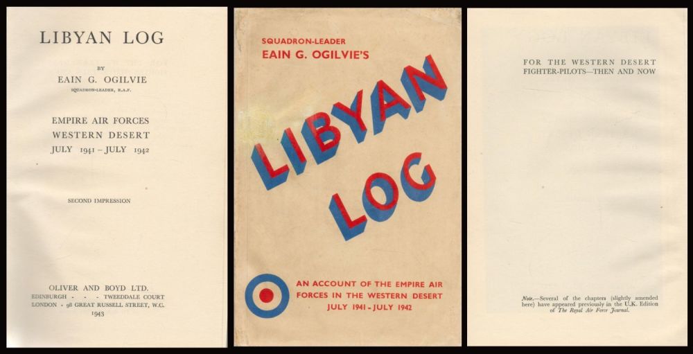 Lot 668: Libyan Log Empire Air Forces Western Desert July...