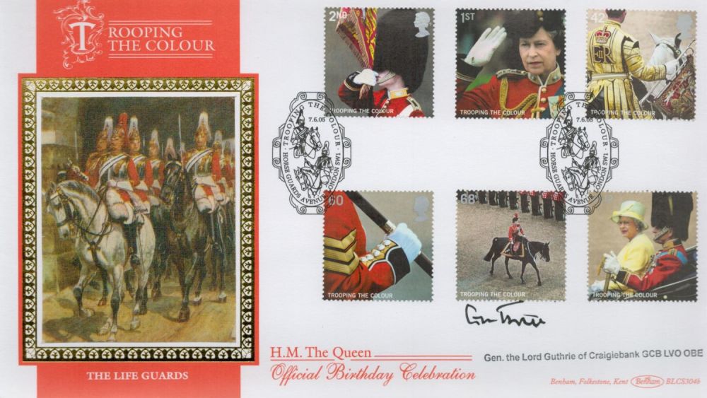 Lot 678: Lord Guthrie of Craigiebank CCB LVO OBE signed...