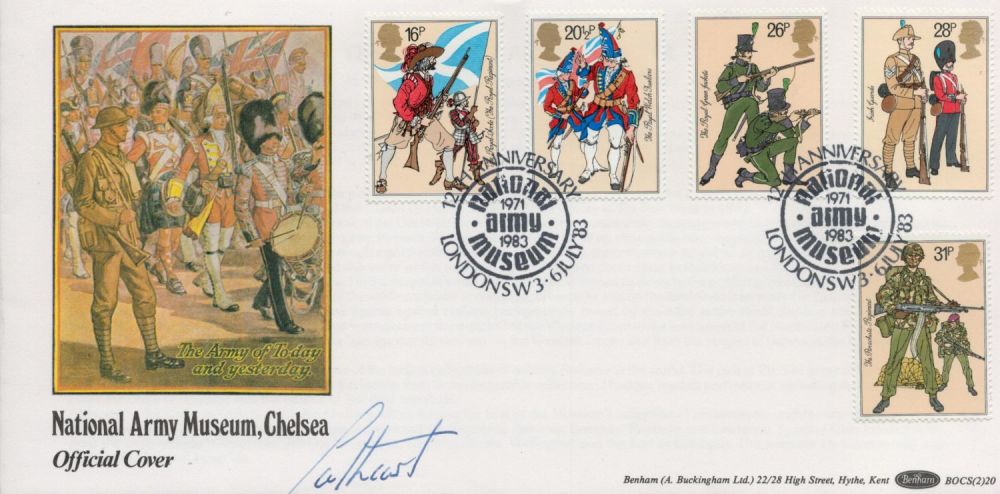 Lot 703: Major General the Earl Cathcart signed FDC. National...