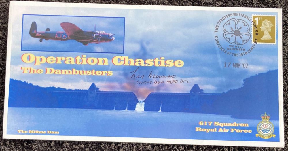 Lot 70: WW2 Dambuster Raid veteran Les Munro DSO DFM...