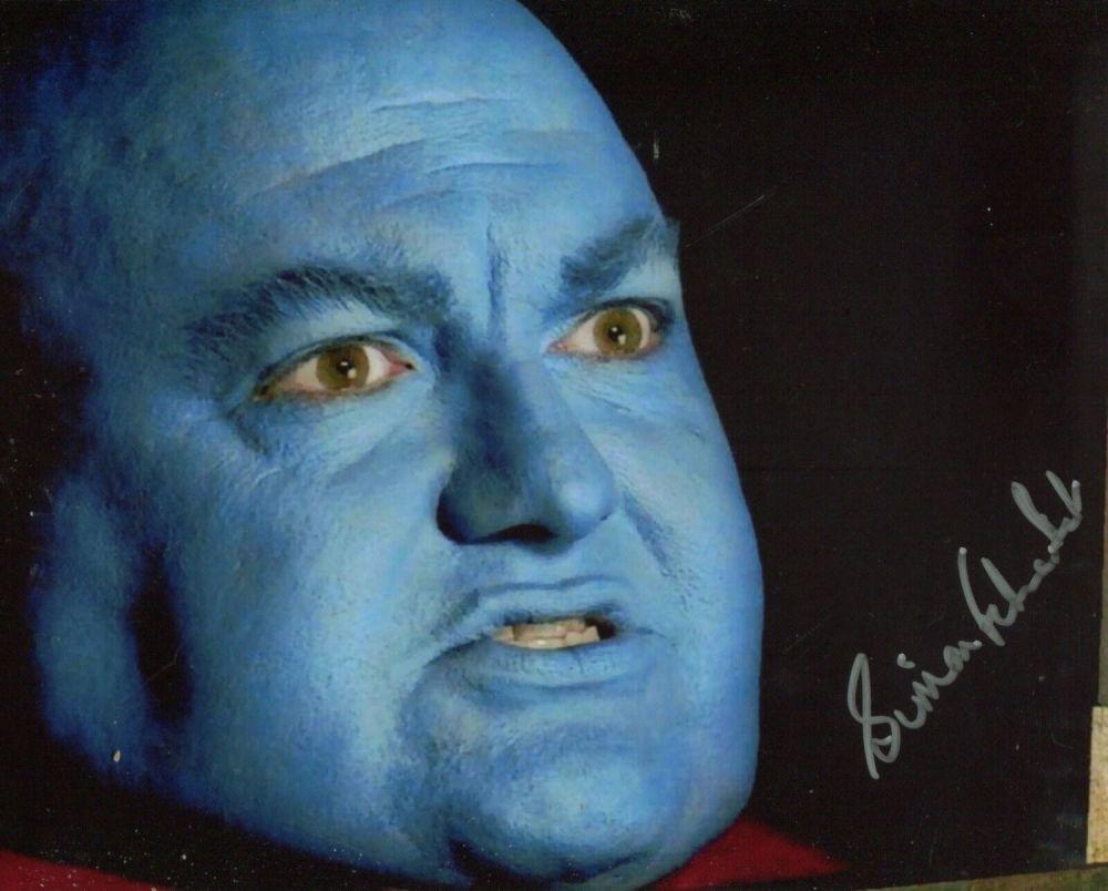 Lot 110: Doctor Who 8x10 photo signed by actor Simon...