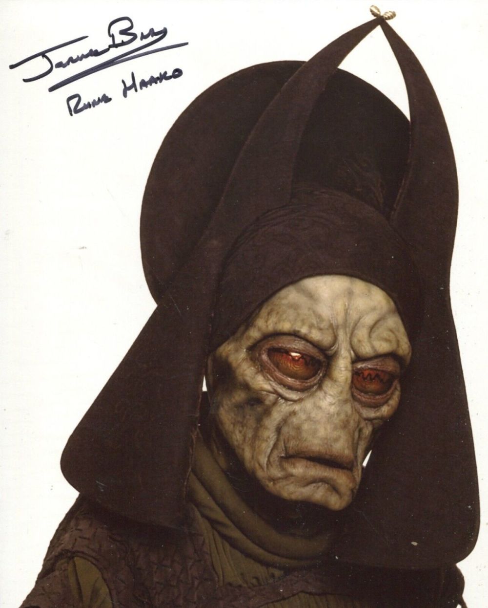 Lot 114: Star Wars movie 8x10 photo signed by Jerome...