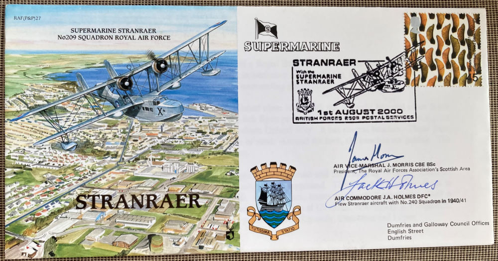 Lot 208: Air Cdre J Holmes DFC 240 sqn, AVM...