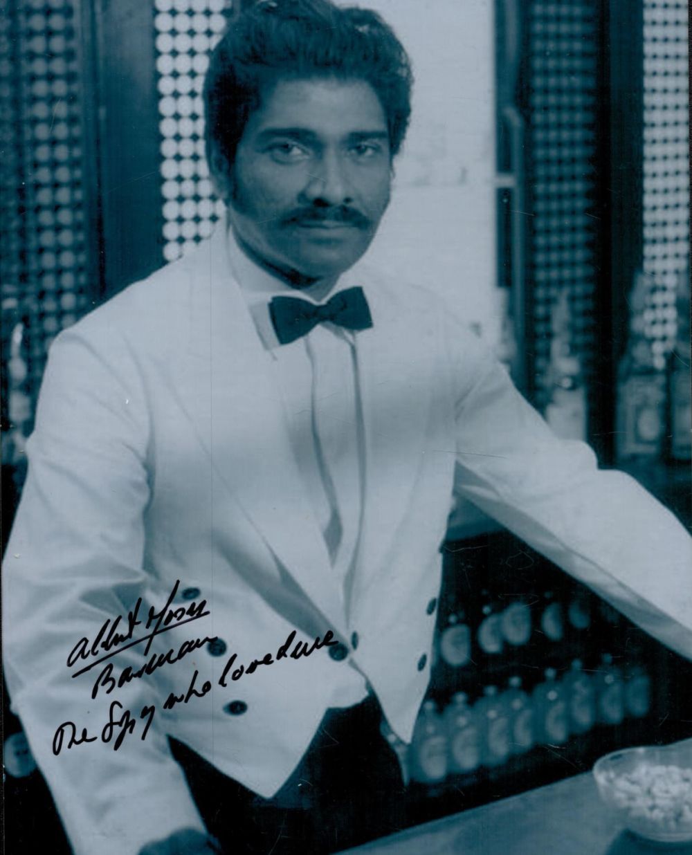 Lot 107: Tv and Film. British Actor Albert Moses Signed...