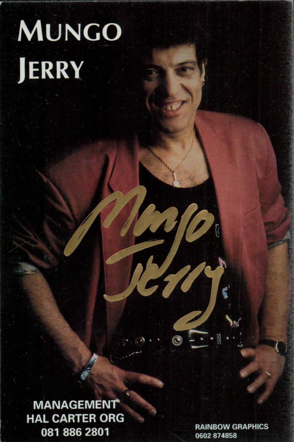 Lot 273: Multi Signed Mungo Jerry Promo. Colour Photo Plus...