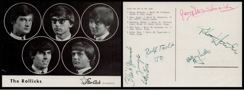 Lot 289: Multi Signed Peter Hauke Plus 4 others Promo...