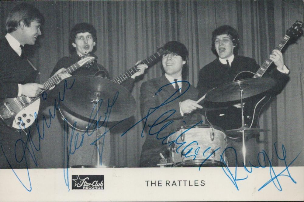 Lot 299: Multi Signed Herbert Hildebrandt Black & White Promo...
