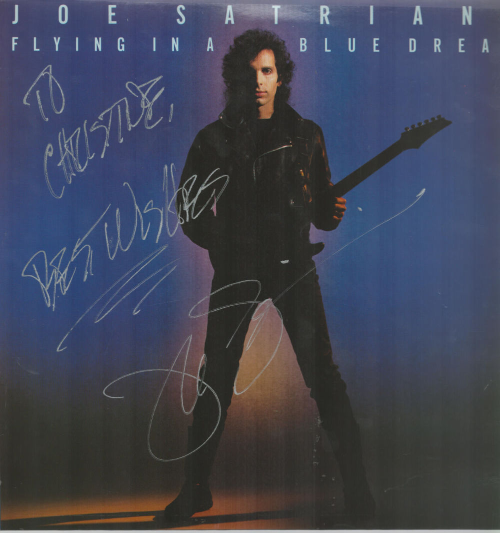Lot 375: Joe Satriant Flying In A Blue Dream signed...
