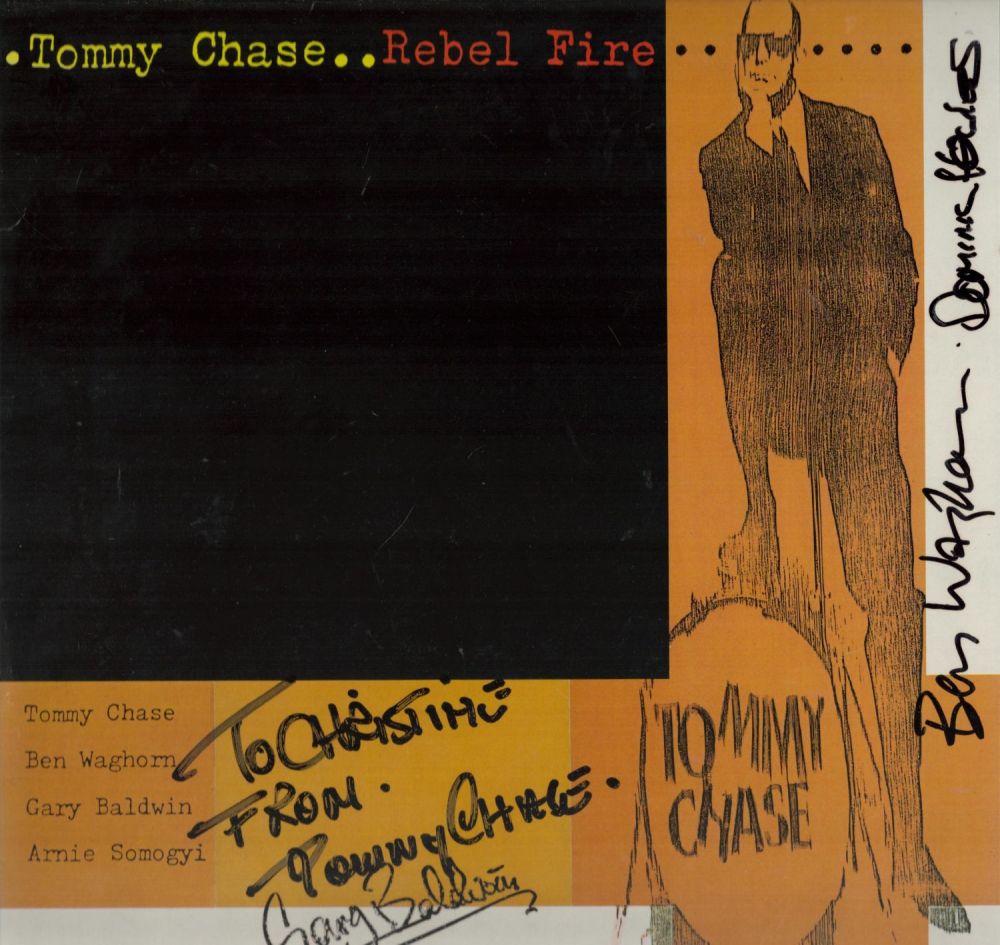 Lot 395: Tommy Chase Rebel Fire multi signed and dedicated...