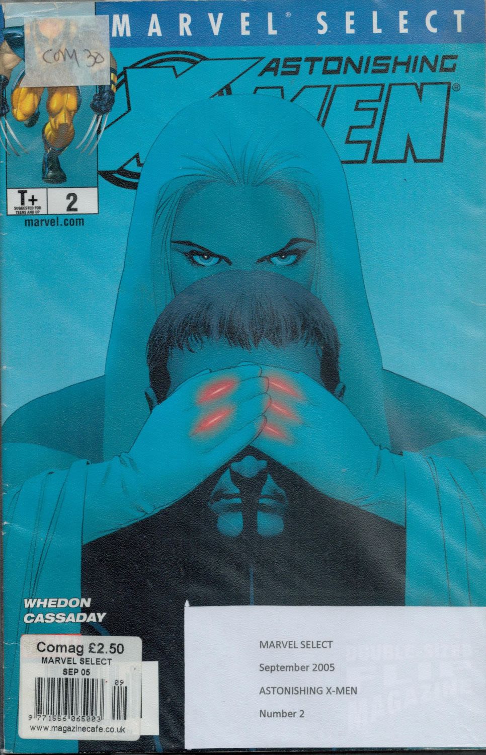 Lot 436: Marvel Select Comic Astonishing X-Men September 2005 Number...