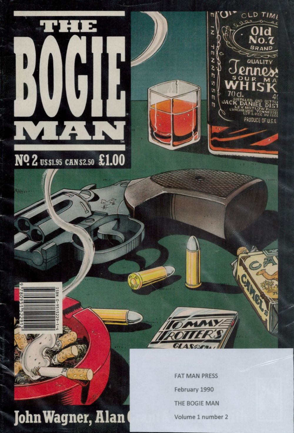 Lot 466: Fatman Press Comic The Bogie Man February 1990...